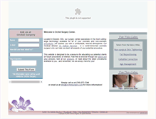 Tablet Screenshot of orchidsurgery.com